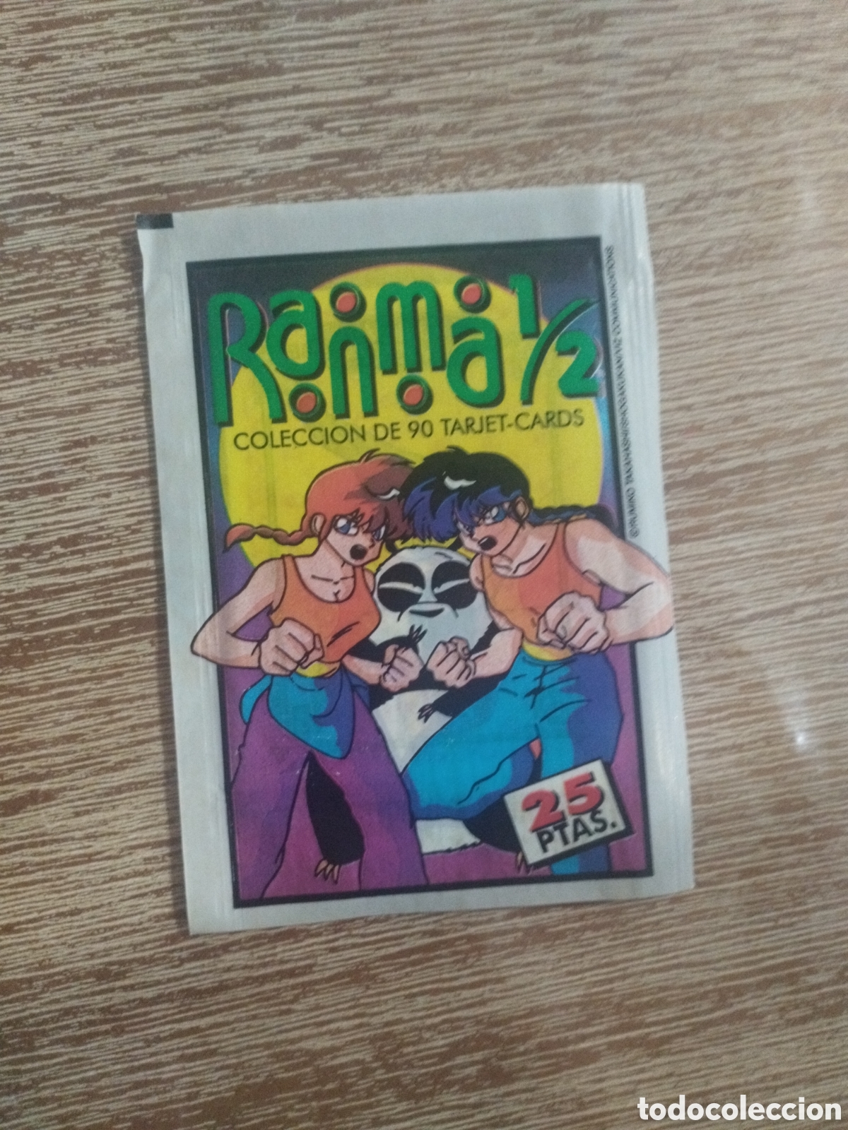 Coleccionismo cromos antiguos: Sobre sin abrir Ranma 1/2 ediciones este - Foto 1