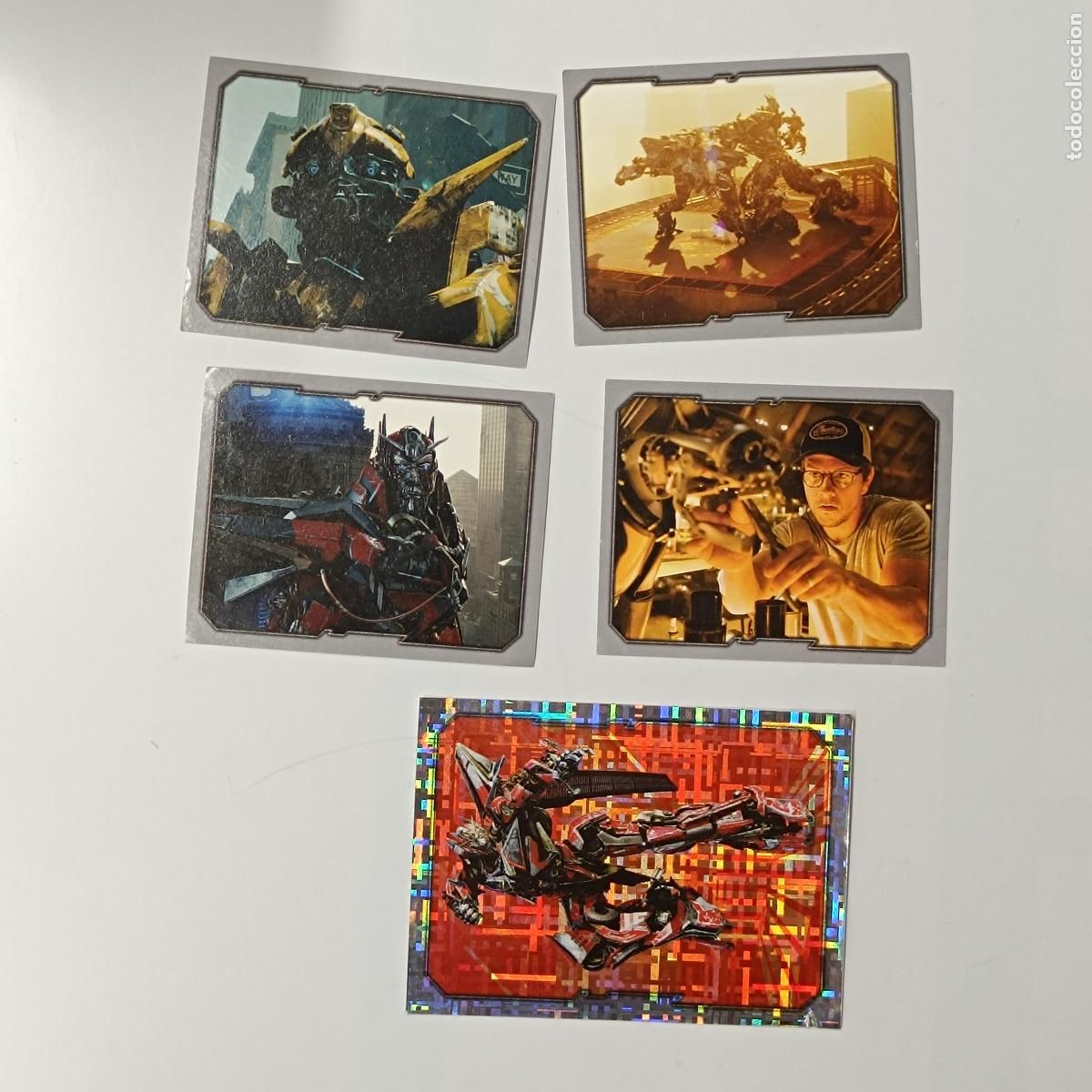 Coleccionismo cromos antiguos: LOTE 5 CROMOS TRANSFORMERS. SIN PEGAR. - Foto 1