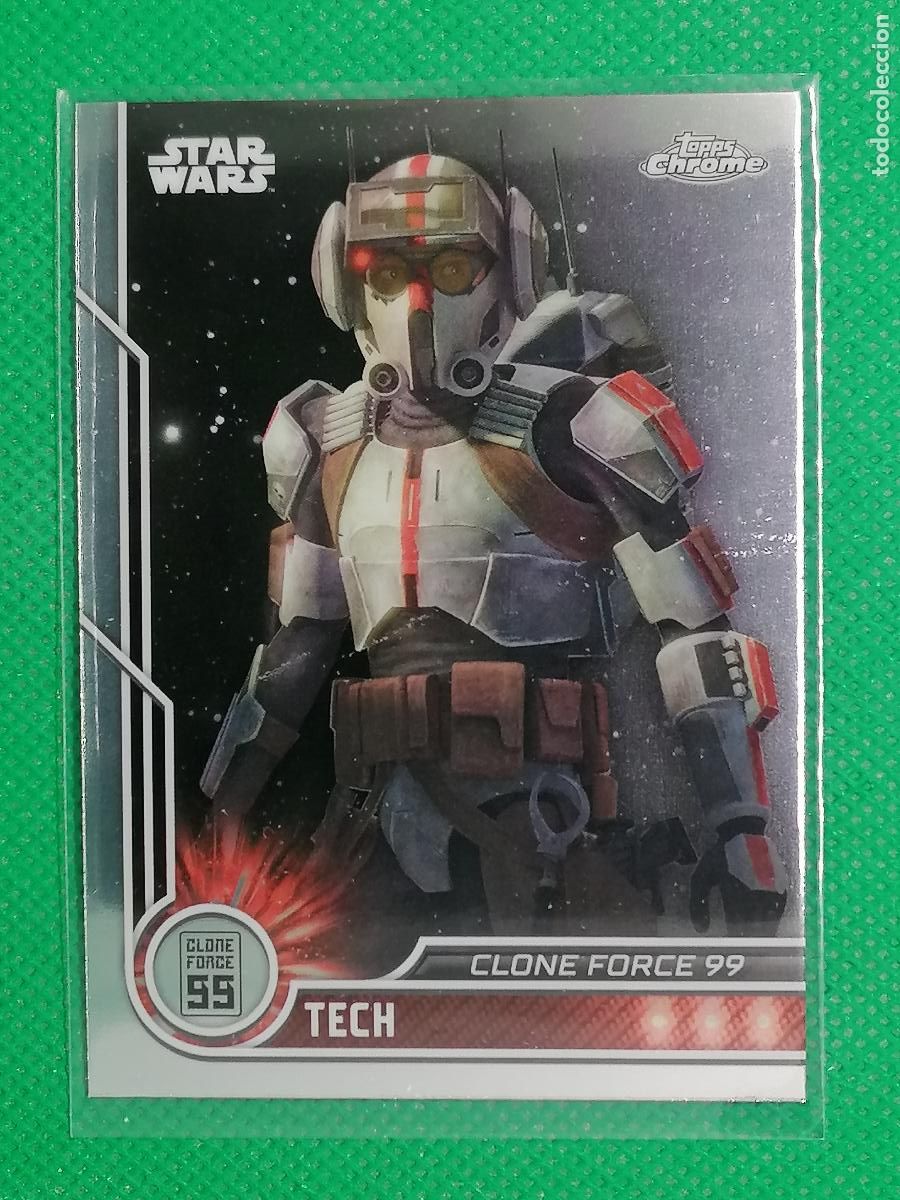 Coleccionismo cromos antiguos: 83 TECH BASE CARD ⚜️ TOPPS CHROME 2023 STAR WARS ⭐️ - Foto 1