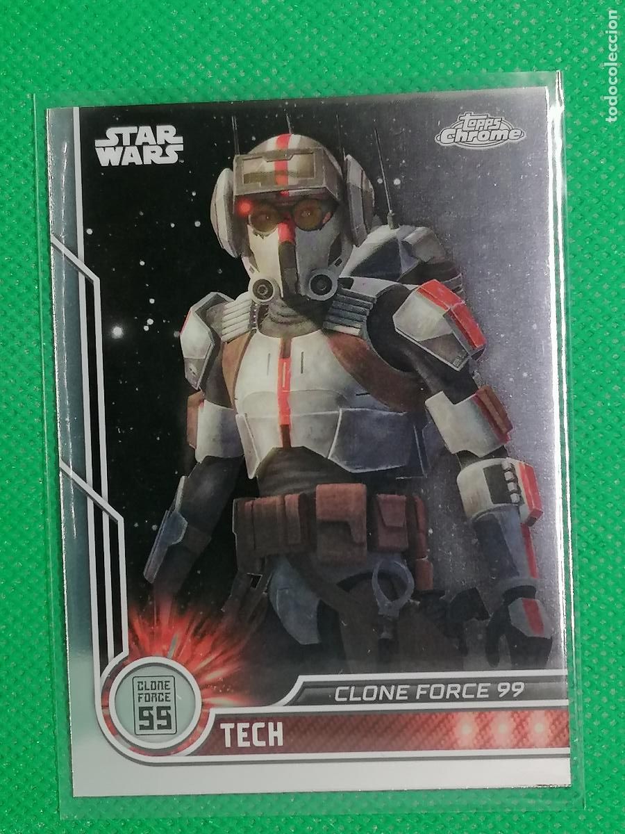 Coleccionismo cromos antiguos: 83 TECH BASE CARD ⚜️ TOPPS CHROME 2023 STAR WARS ⭐️ - Foto 1