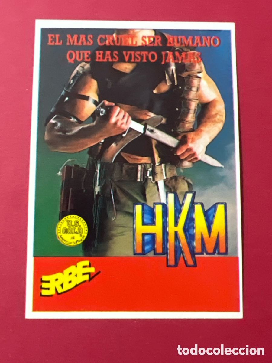 Coleccionismo cromos antiguos: C6041. Software Collection cromo numero 75 HKM Human Killing Machine - Foto 1