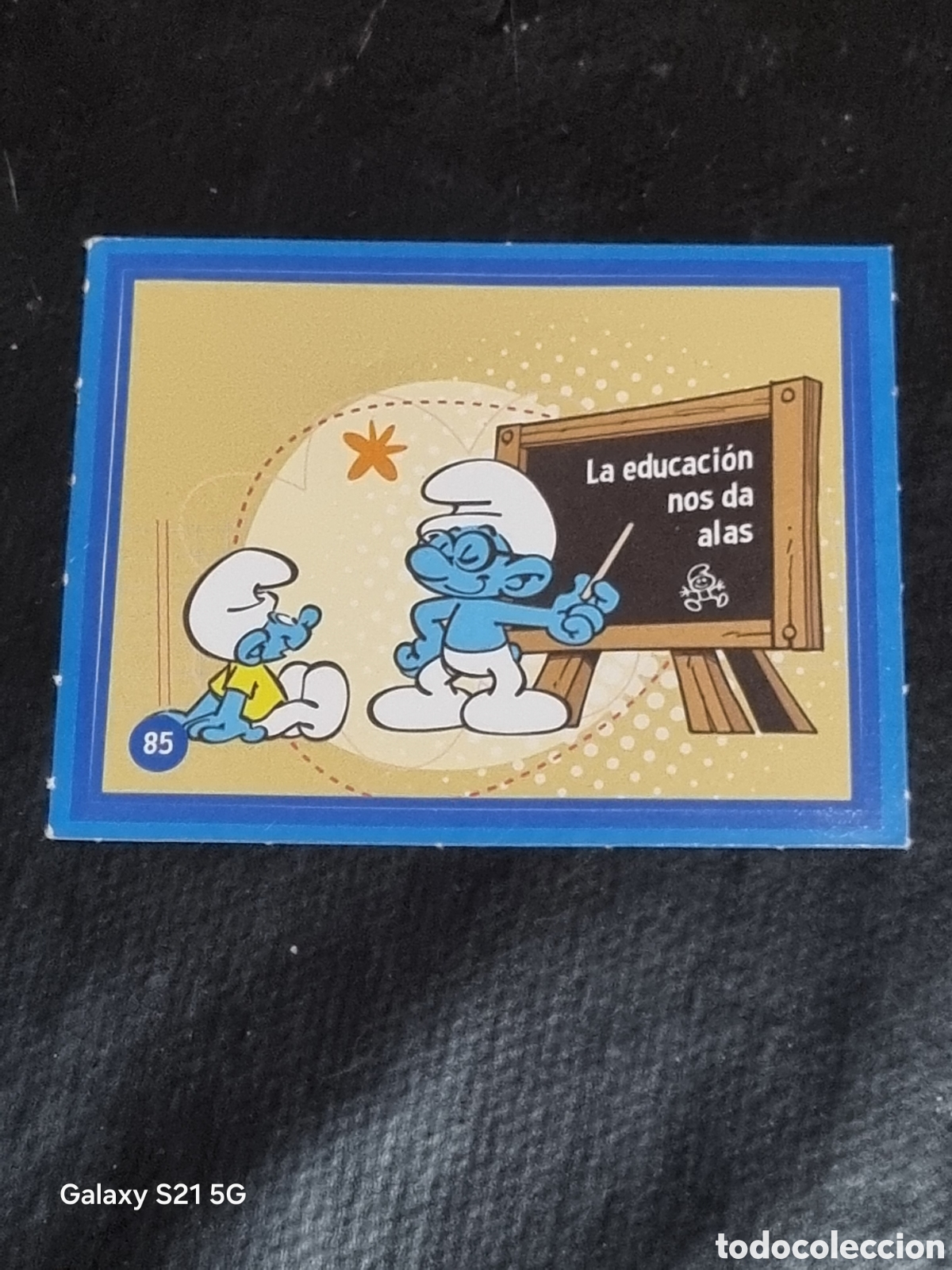Coleccionismo cromos antiguos: 85 - CROMO PITUFOS ALCAMPO - Foto 1