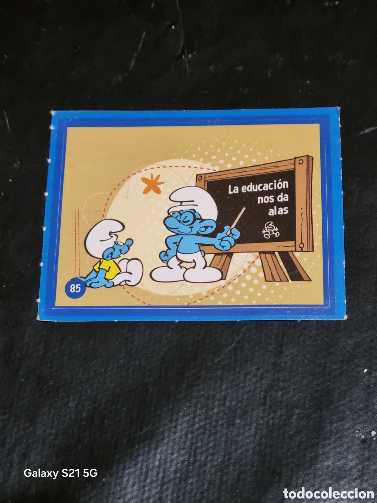 Coleccionismo cromos antiguos: 85 - CROMO PITUFOS ALCAMPO - Foto 1