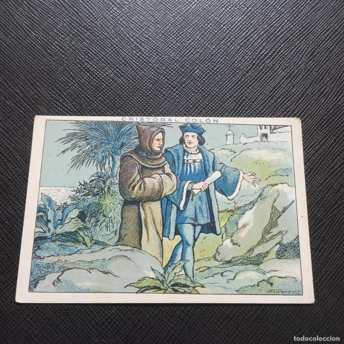 Coleccionismo cromos antiguos: 11 CRISTOBAL COLON CHOCOLATES JUNCOSA CROMO - CC10 SB4 - Foto 1