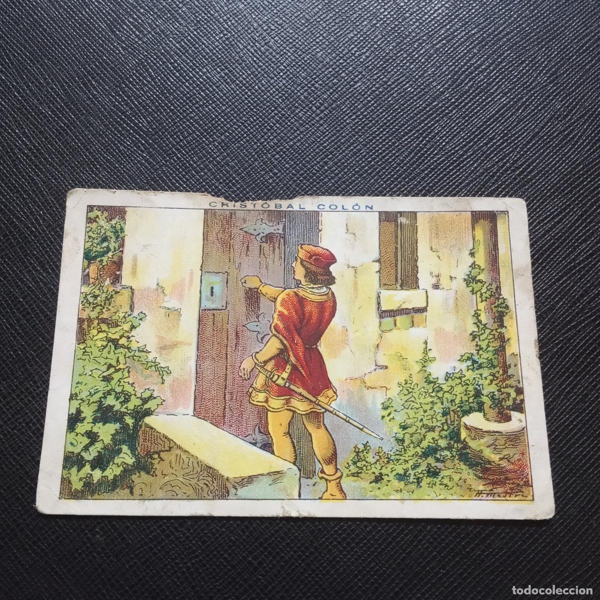 Coleccionismo cromos antiguos: 12 CRISTOBAL COLON CHOCOLATES JUNCOSA CROMO - CC10 SB5 - Foto 1