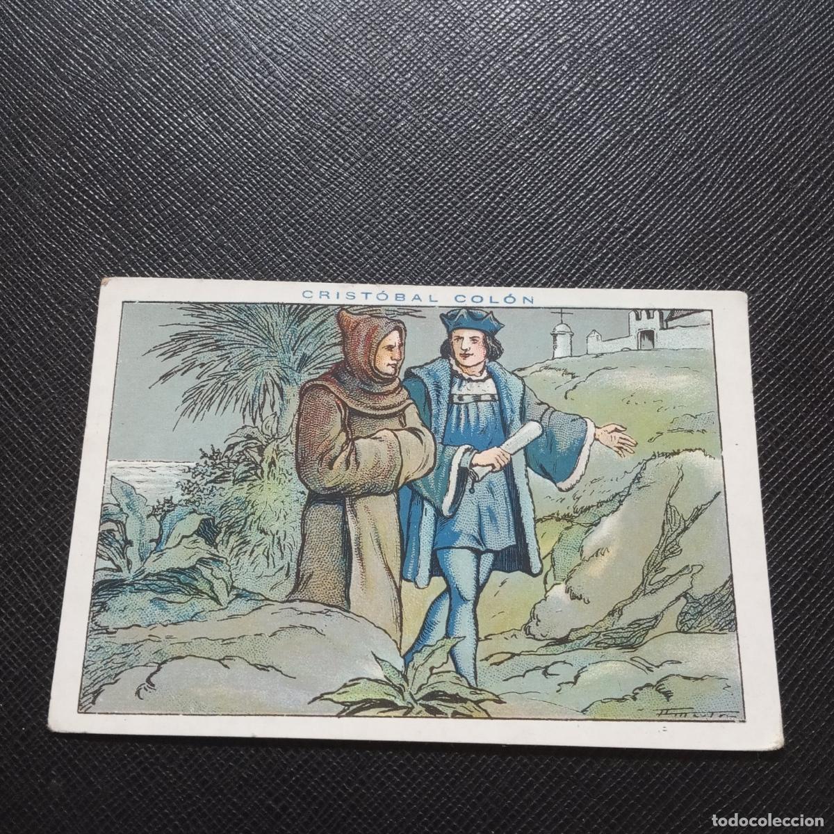 Coleccionismo cromos antiguos: 29 CRISTOBAL COLON CHOCOLATES JUNCOSA CROMO - CC10 SB5 - Foto 1
