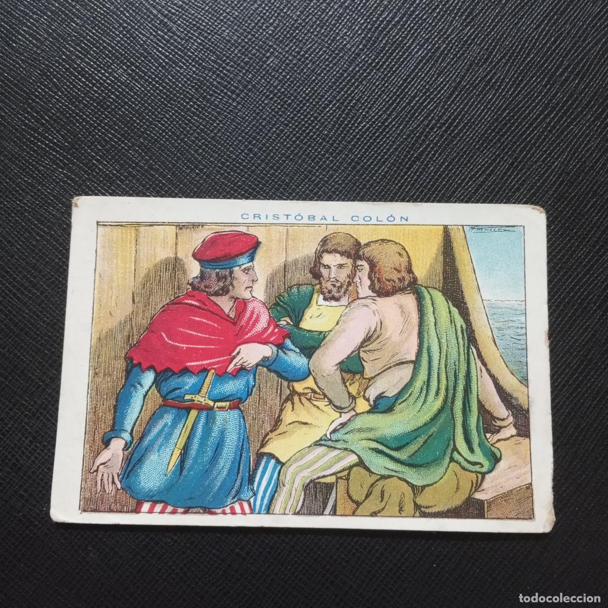Coleccionismo cromos antiguos: 32 CRISTOBAL COLON CHOCOLATES JUNCOSA CROMO - CC10 SB5 C - Foto 1