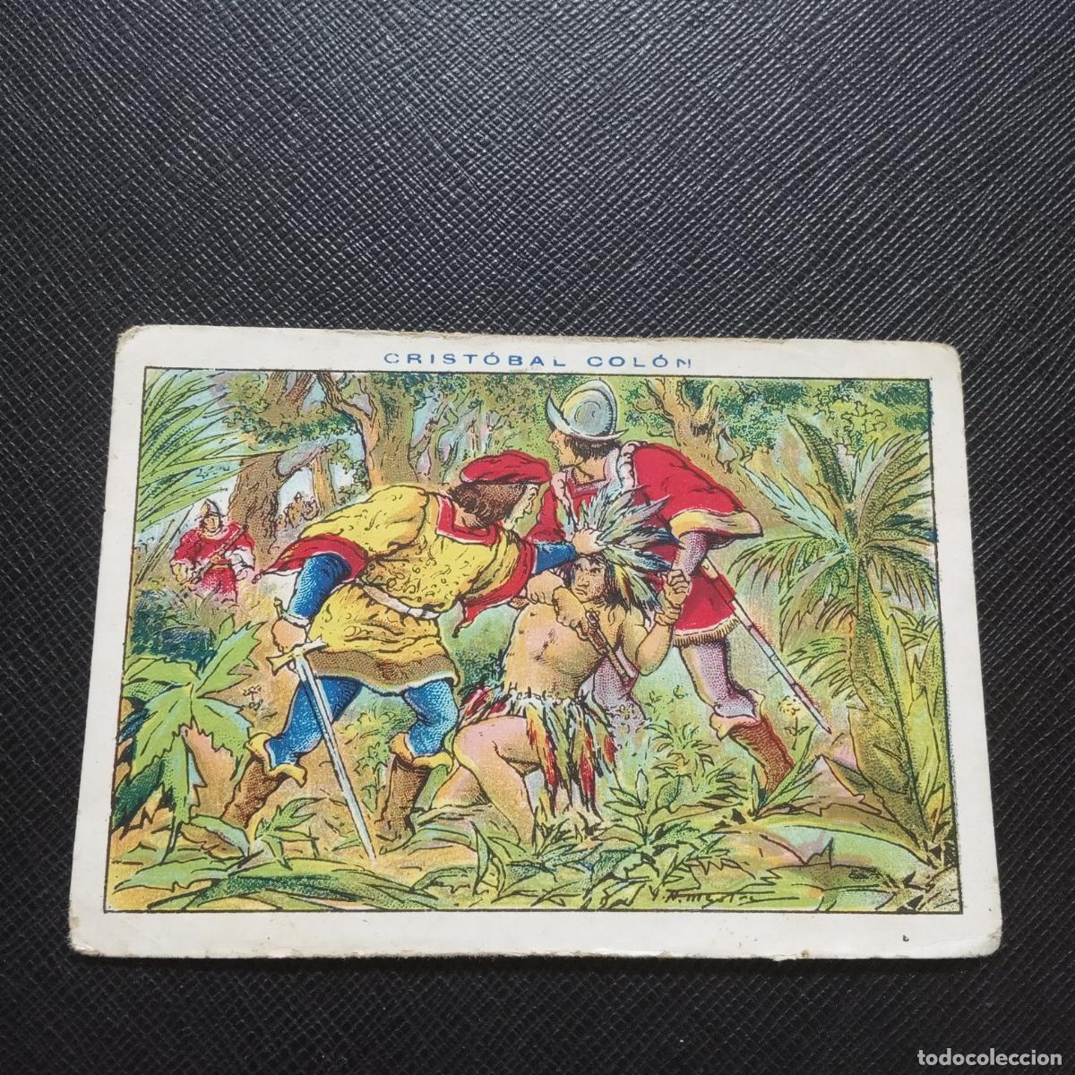 Coleccionismo cromos antiguos: 65 CRISTOBAL COLON CHOCOLATES JUNCOSA CROMO - CC10 SB6 B - Foto 1