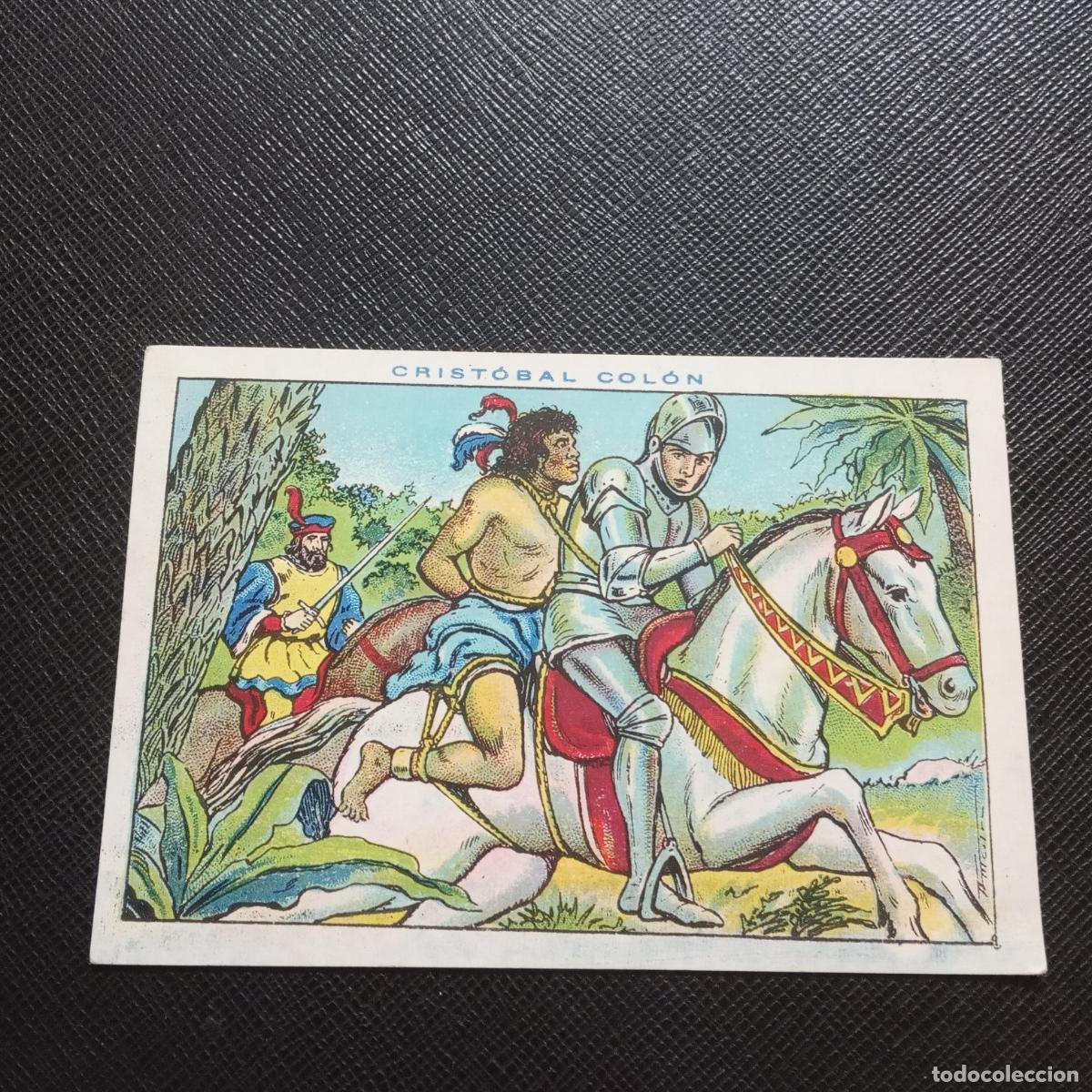 Coleccionismo cromos antiguos: 32 CRISTOBAL COLON CHOCOLATES JUNCOSA CROMO - CC10 SB7 C - Foto 1
