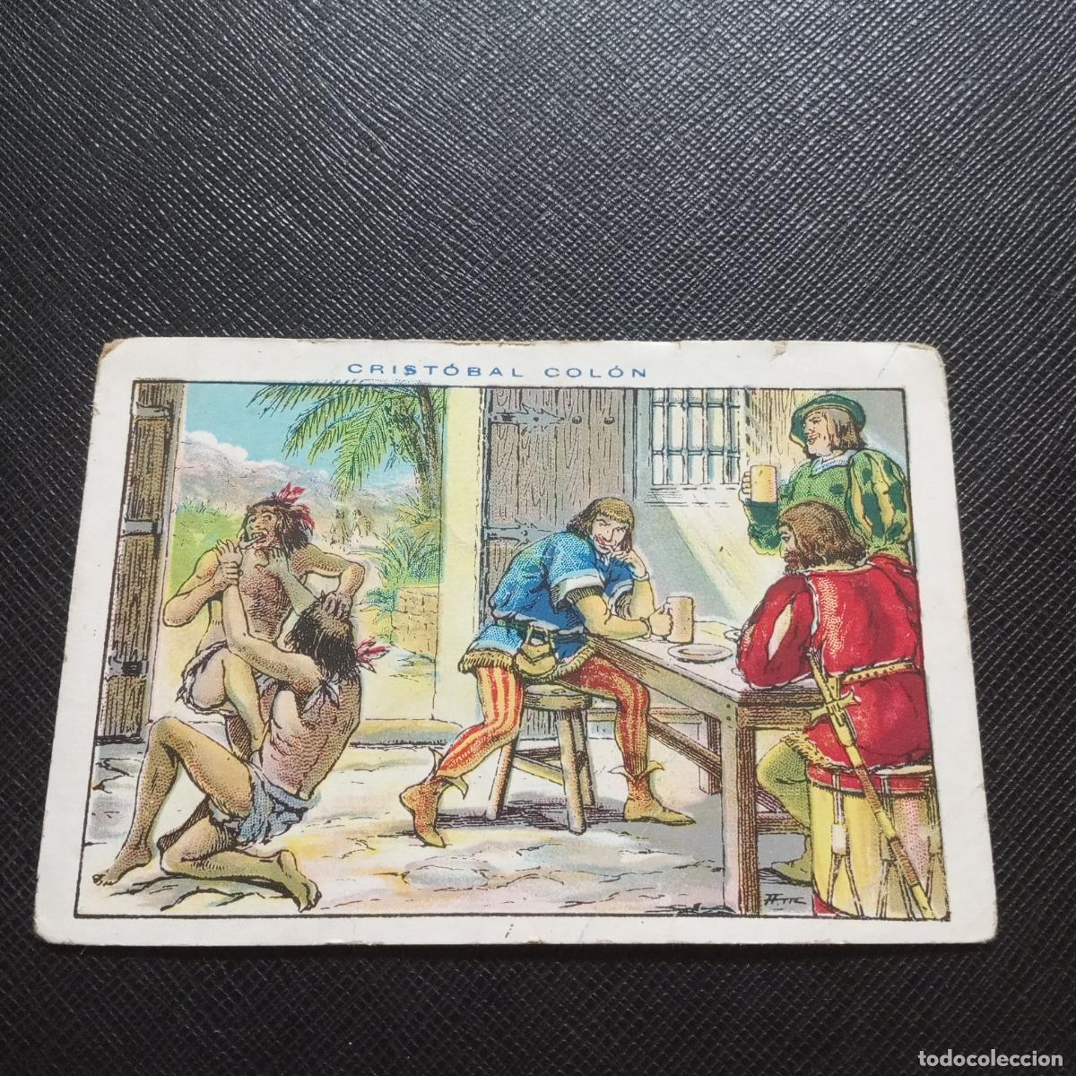 Coleccionismo cromos antiguos: 108 CRISTOBAL COLON CHOCOLATES JUNCOSA CROMO - CC10 SB8 - Foto 1