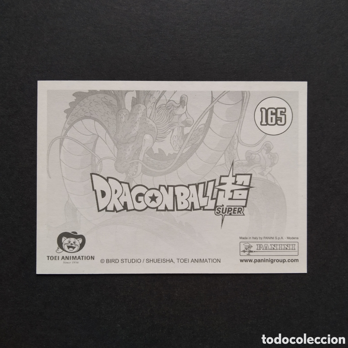Coleccionismo cromos antiguos: CROMO - N&ordm; 165 - DRAGON BALL SUPER - PANINI - A&Ntilde;O 2017 - Foto 2