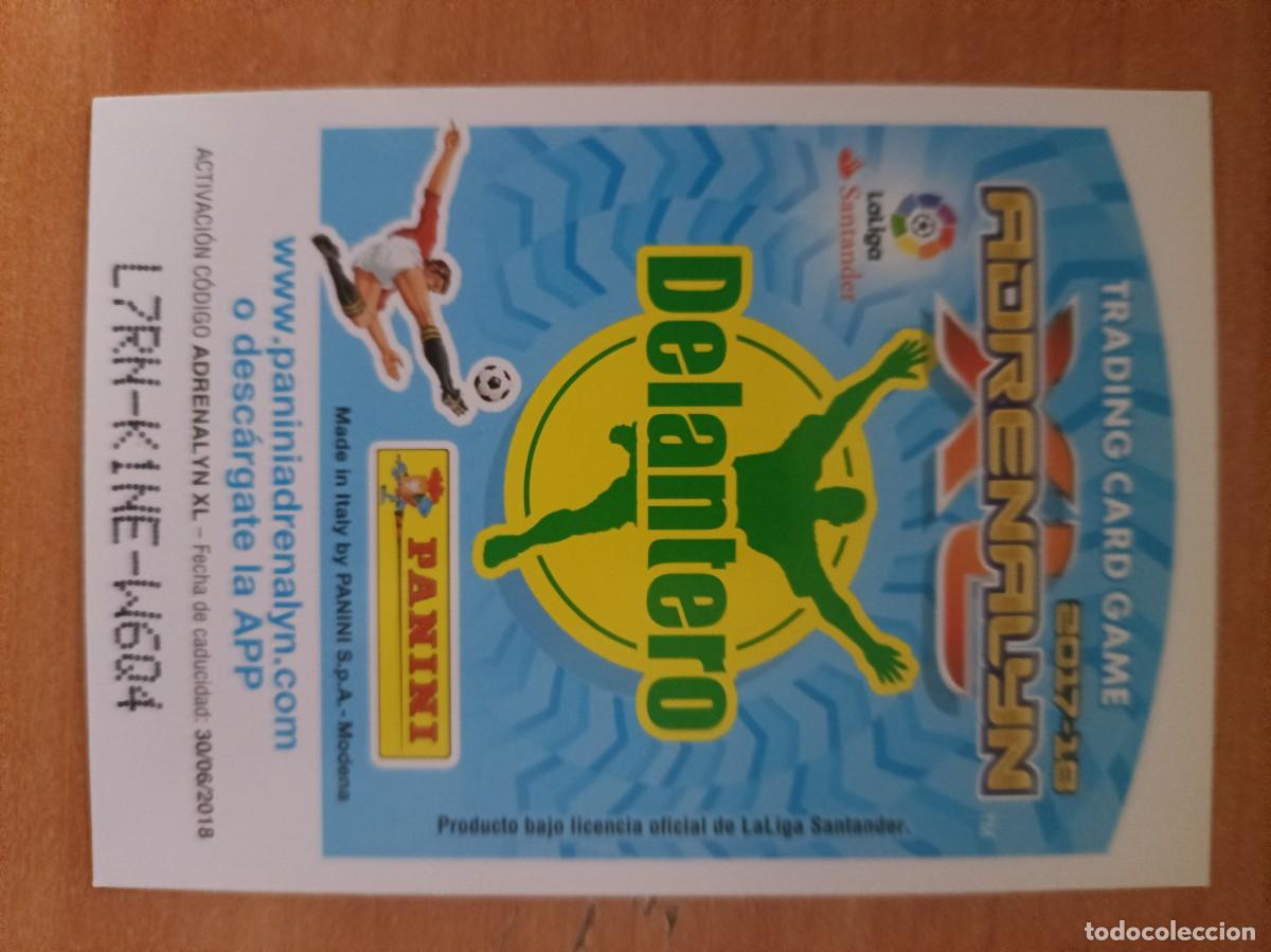 Coleccionismo cromos antiguos: luis suarez, adrenalyn 17 18 - Foto 2