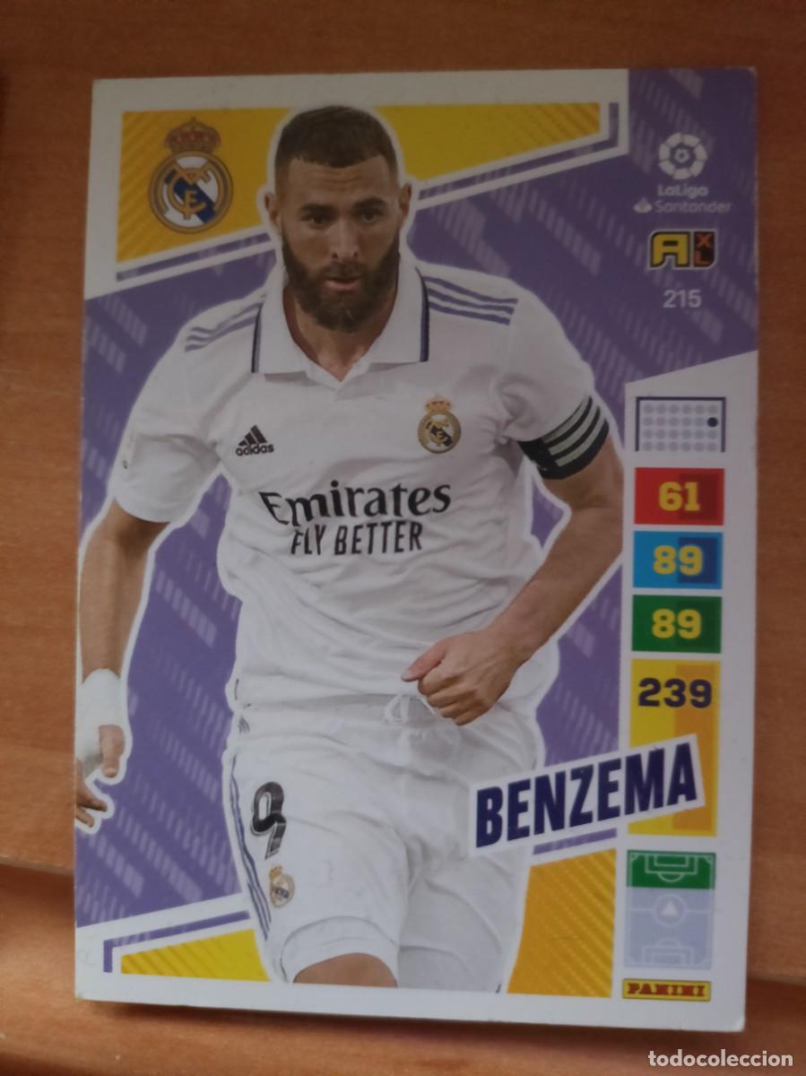 Coleccionismo cromos antiguos: benzema, adrenalyn 22 23 - Foto 1