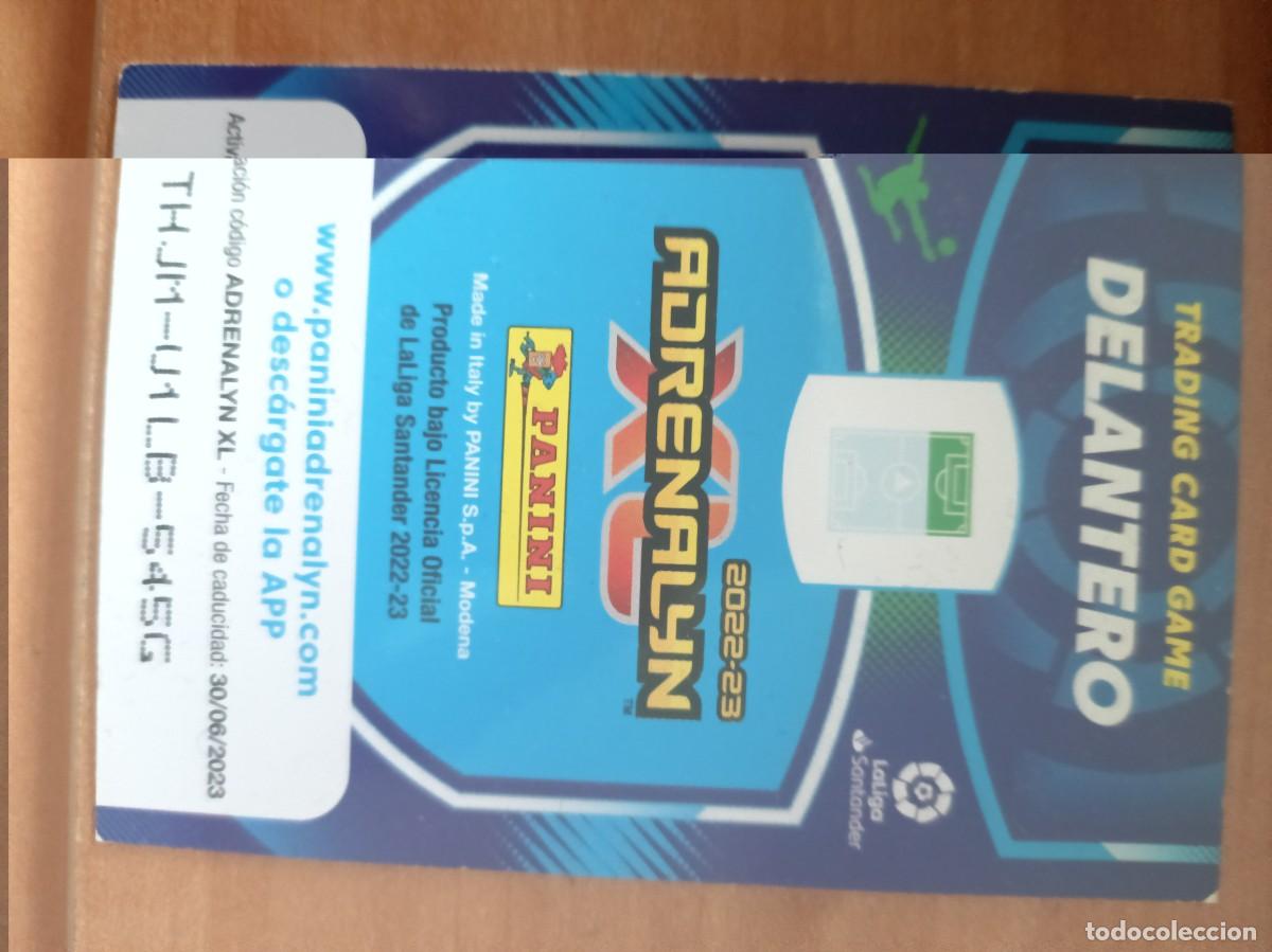Coleccionismo cromos antiguos: benzema, adrenalyn 22 23 - Foto 2