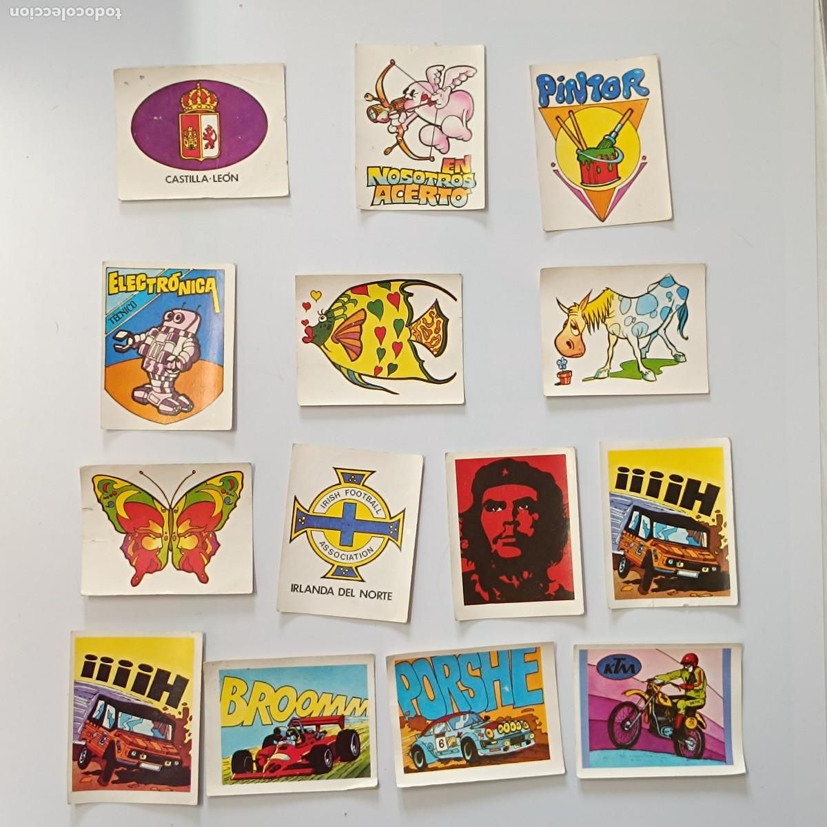 Coleccionismo cromos antiguos: LOTE 14 CROMOS COMPETICION. SIN PEGAR. - Foto 1