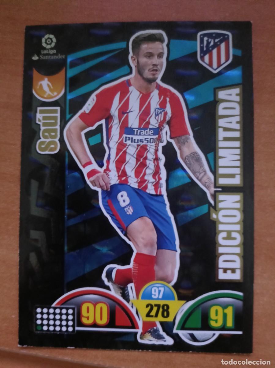 Coleccionismo cromos antiguos: saul, adrenalyn 17 18 edicion limitada - Foto 1