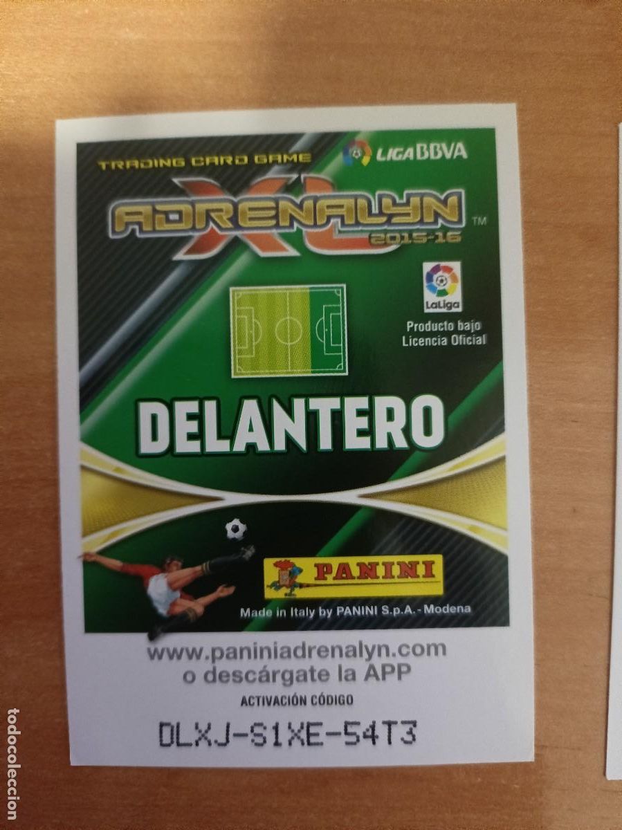 Coleccionismo cromos antiguos: benzema, adrenalyn 15 16. - Foto 2