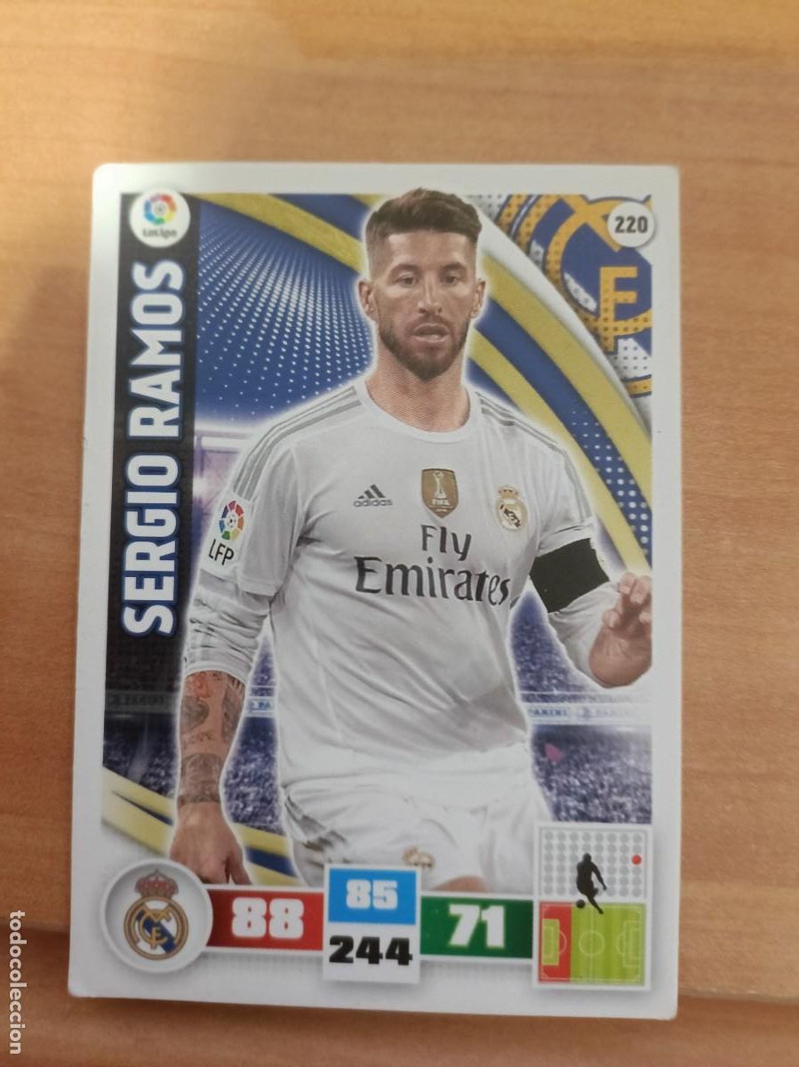 Coleccionismo cromos antiguos: sergio ramos, adrenalyn 15 16. - Foto 1