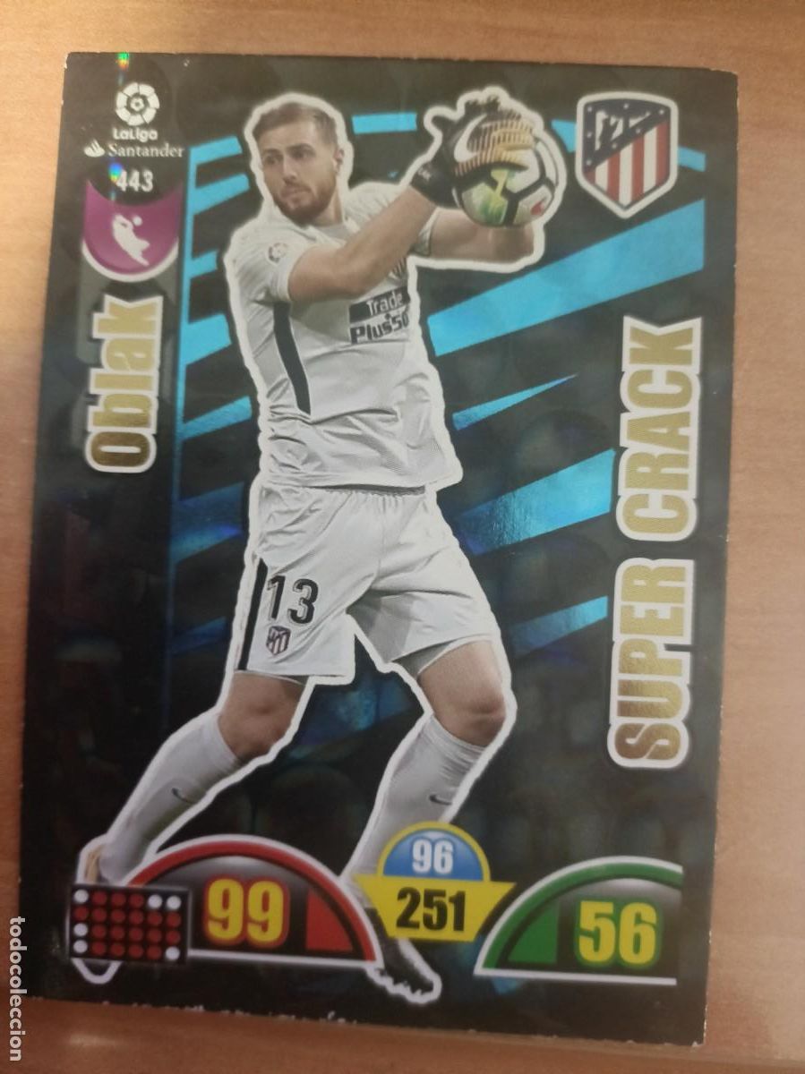Coleccionismo cromos antiguos: oblak, adrenalyn 17 18 super crack - Foto 1