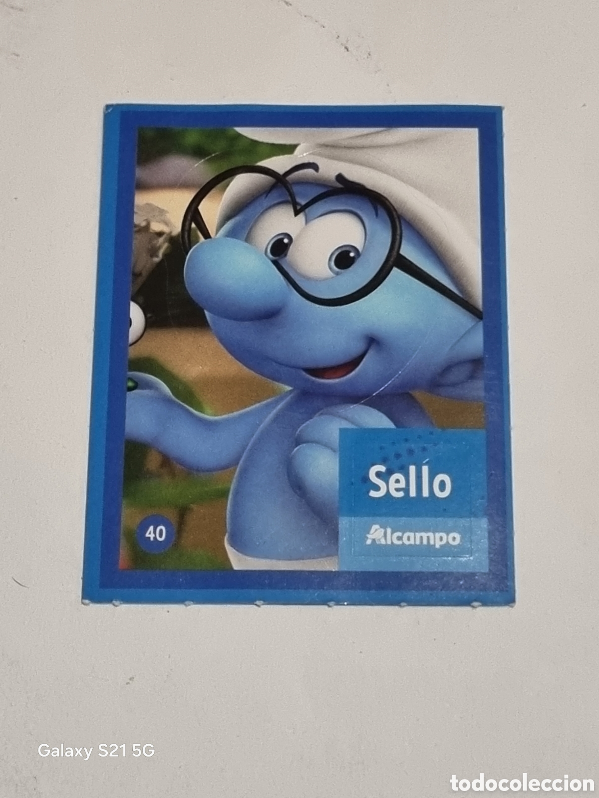 Coleccionismo cromos antiguos: 40 - CROMO PITUFOS ALCAMPO - Foto 1