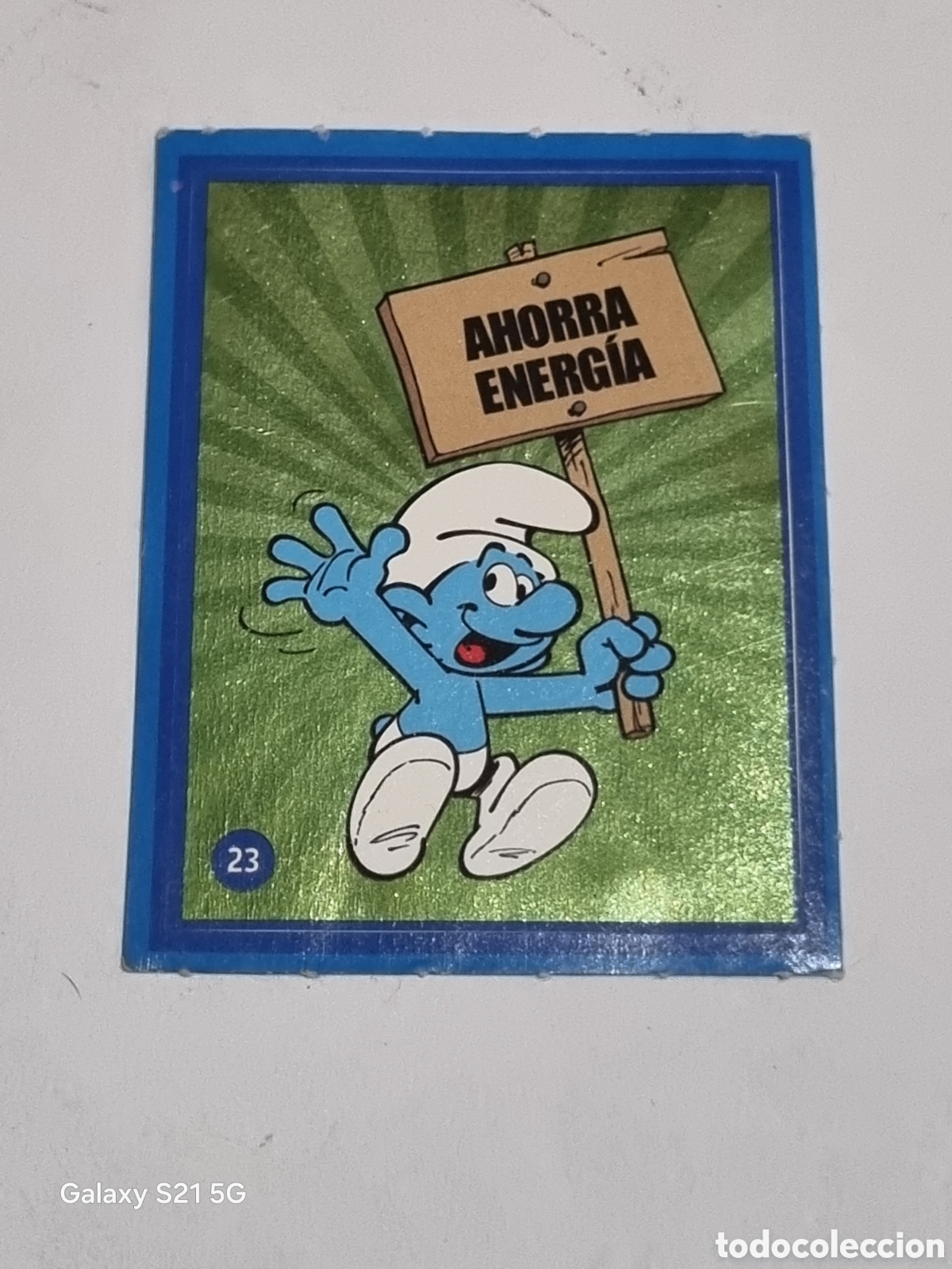 Coleccionismo cromos antiguos: 23 - CROMO PITUFOS ALCAMPO - Foto 1