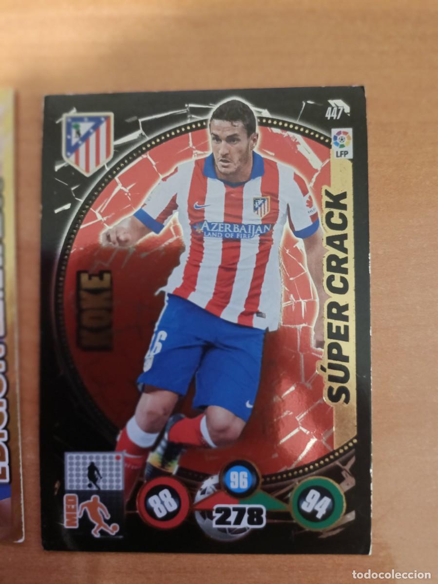 Coleccionismo cromos antiguos: koke, adrenalyn 14 15 super crack - Foto 1
