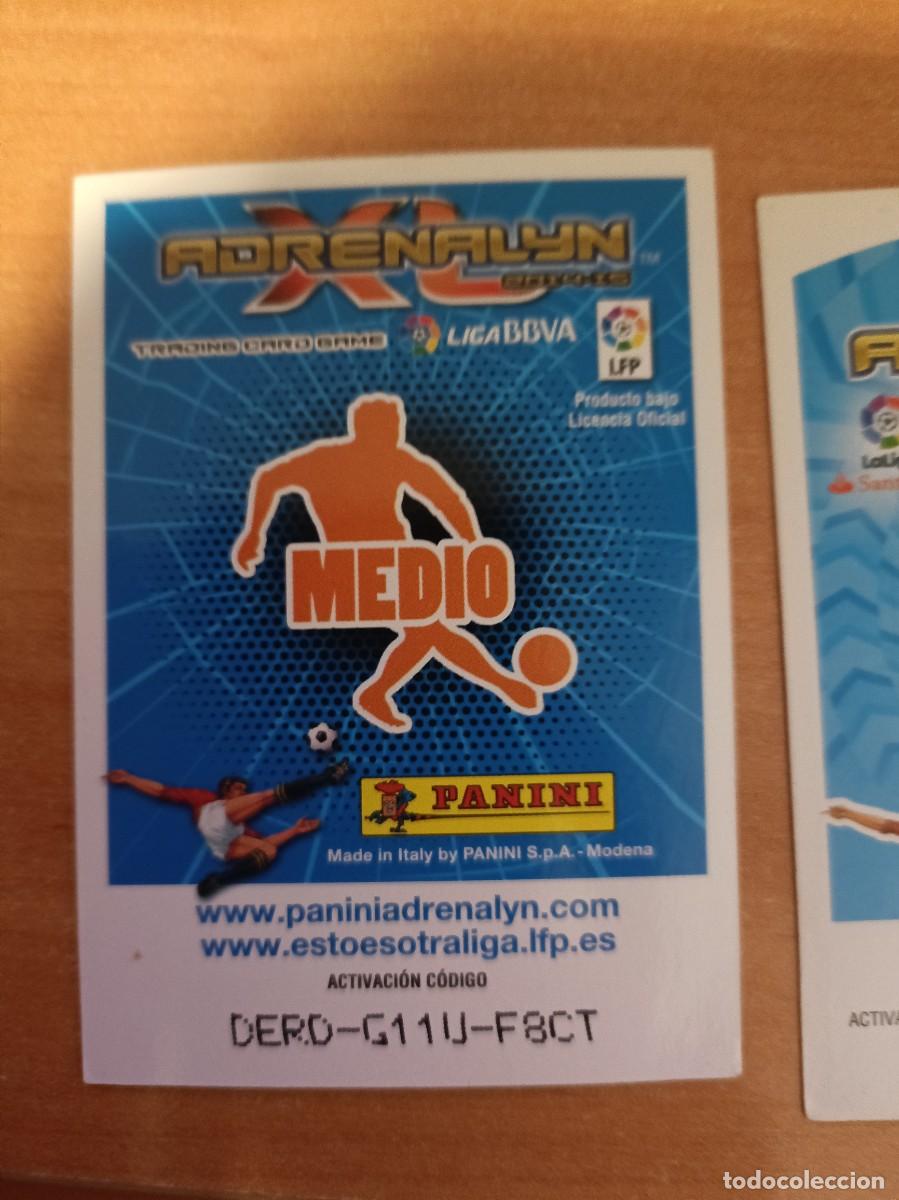 Coleccionismo cromos antiguos: koke, adrenalyn 14 15 super crack - Foto 2