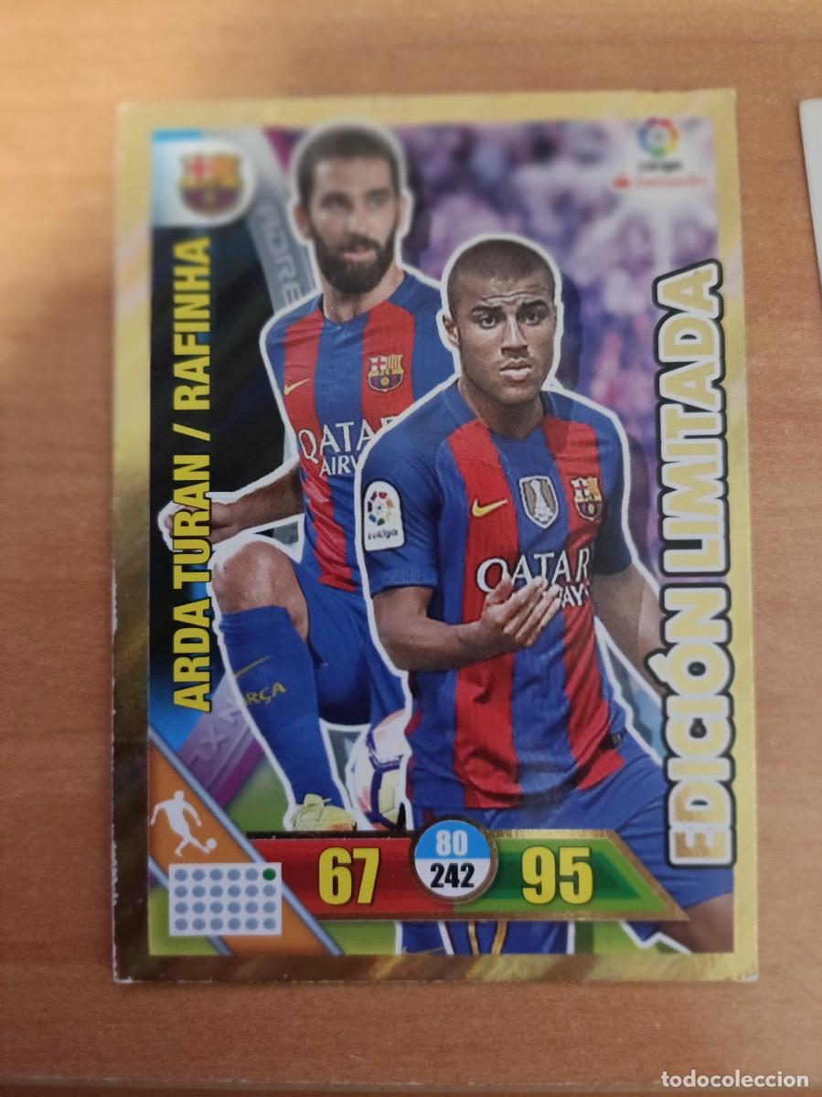 Colecionismo Cromos antigos: arda rafinha, adrenalyn 16 17 edicion limitada