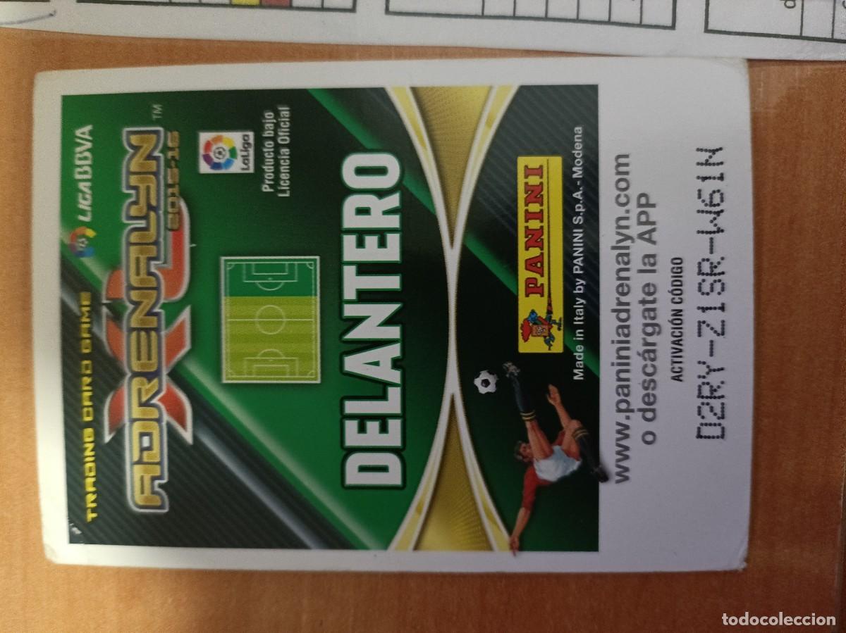 Coleccionismo cromos antiguos: neymar, adrenalyn 15 16. - Foto 2