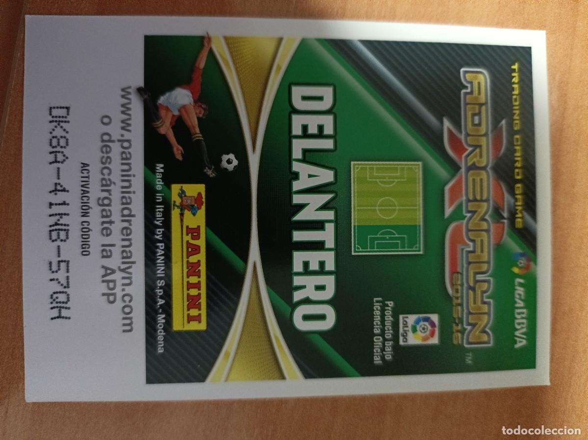 Coleccionismo cromos antiguos: luis suarez, adrenalyn 15 16. - Foto 2