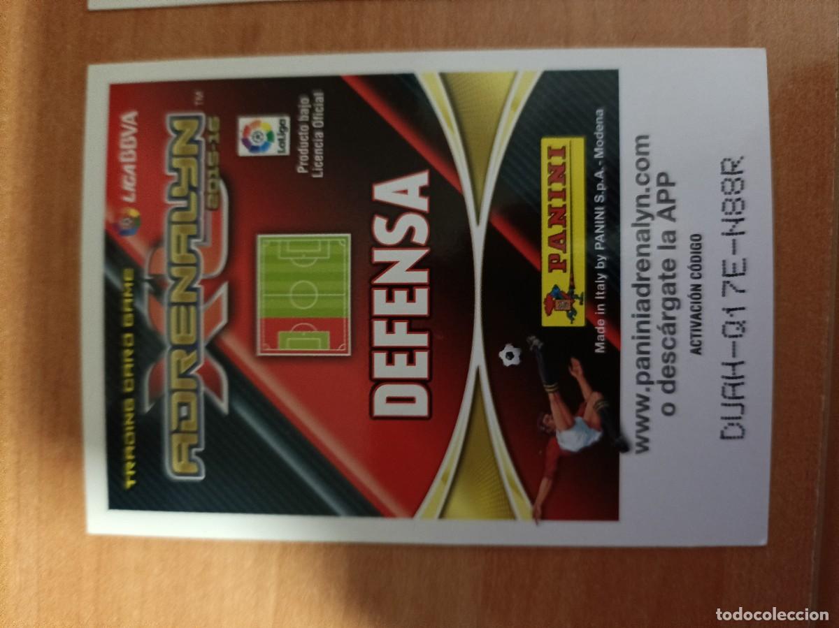 Coleccionismo cromos antiguos: sergio ramos, adrenalyn 15 16 edicion limitada - Foto 2