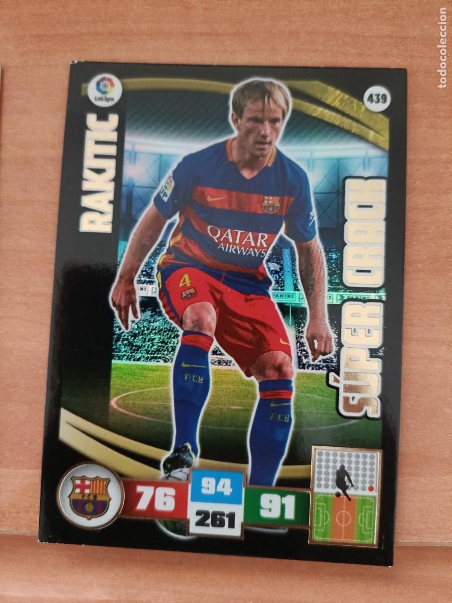 Collectable Antique Stickers: rakitic, adrenalyn 15 16 super crack