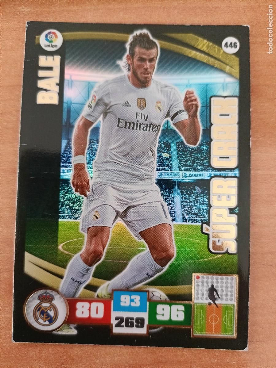 Coleccionismo cromos antiguos: bale, adrenalyn 15 16 super crack - Foto 1