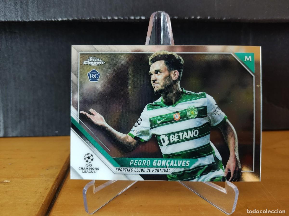 Coleccionismo Cromos antiguos: PEDRO GONCALVES (SPORTING) ROOKIE CARD - TOPPS CHROME 2021-22