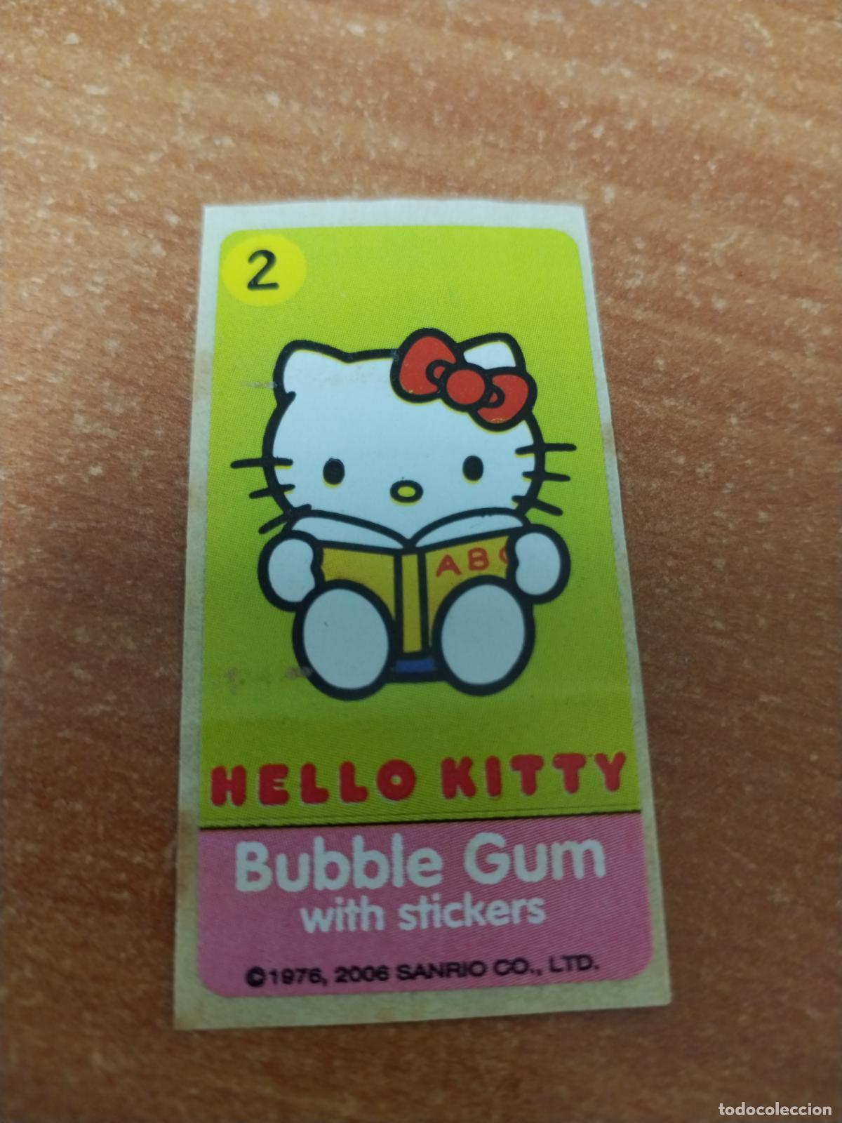Coleccionismo cromos antiguos: CROMO PEGATINA CHICLES BUBBLE GUM ,HELLO KITTY N&ordm;2 - Foto 1