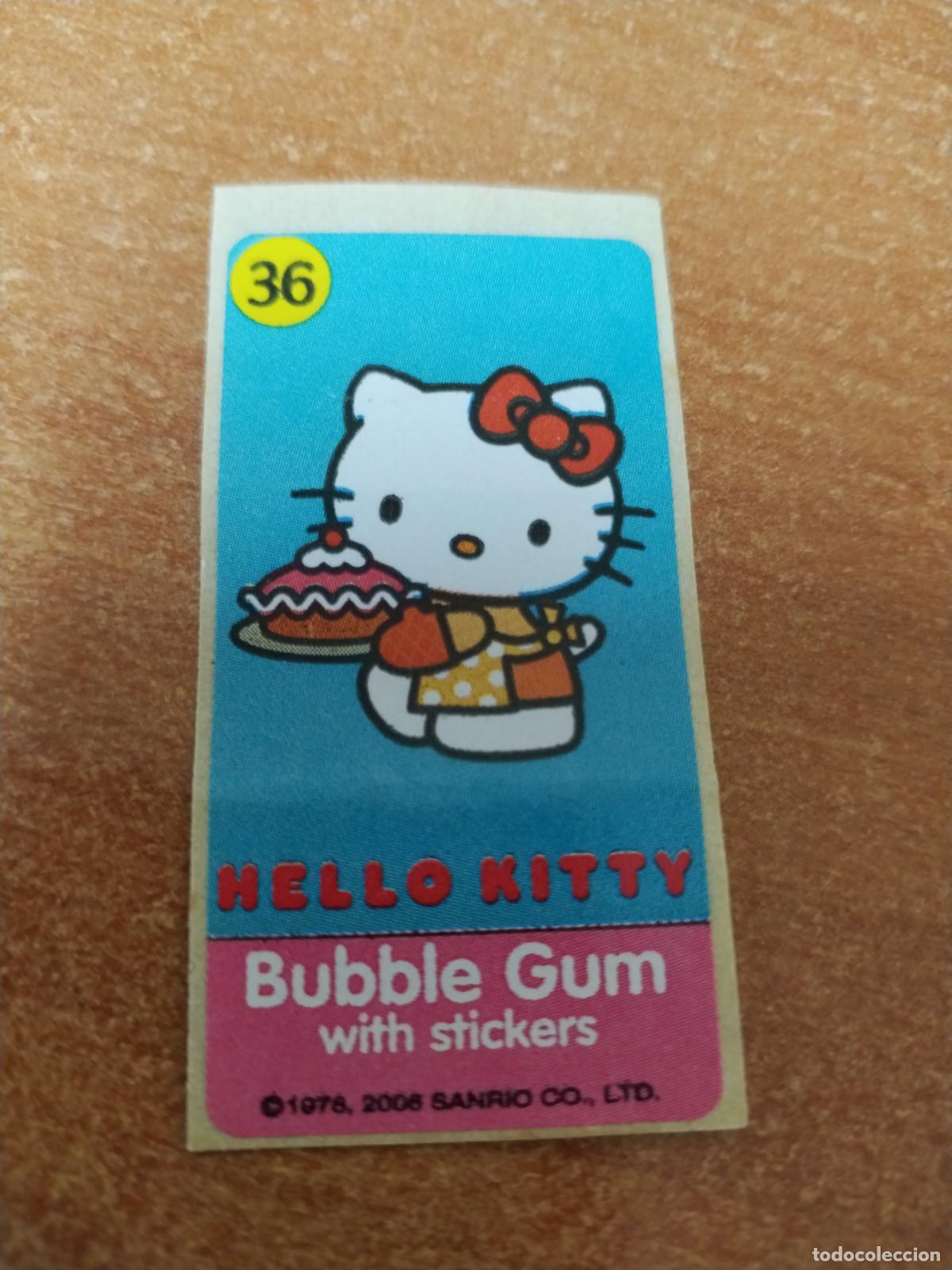Coleccionismo cromos antiguos: CROMO PEGATINA CHICLES BUBBLE GUM ,HELLO KITTY N&ordm;36 - Foto 1