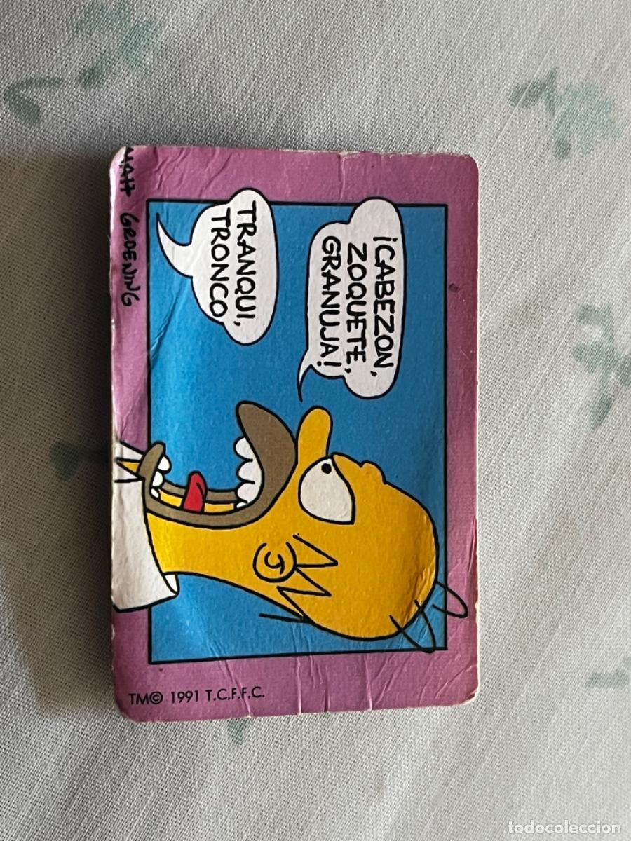 Coleccionismo cromos antiguos: 2. CROMO BOLLYCAO LOS SIMPSONS - Foto 1