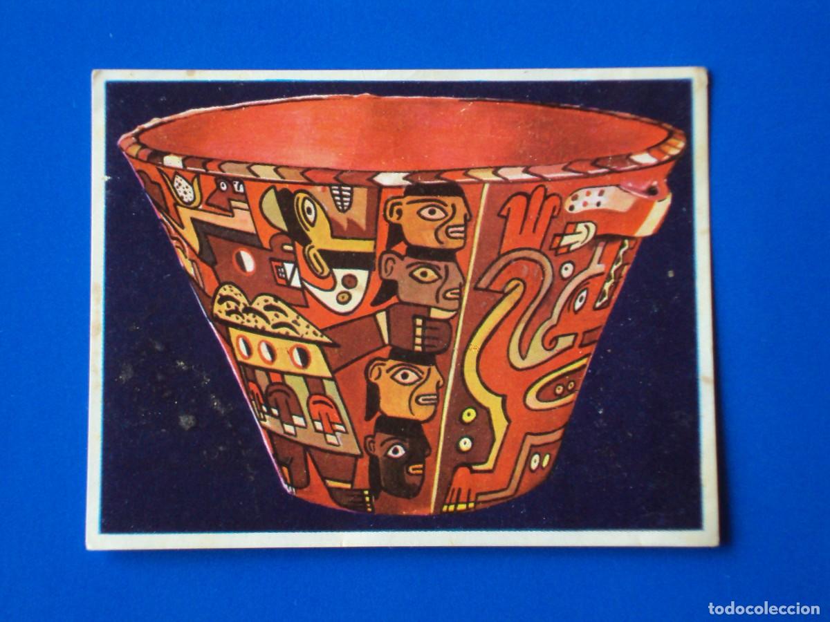 Coleccionismo cromos antiguos: N&ordm; 109 AMERICA Y SUS HABITANTES MAGA 1968 CROMO RECUPERADO