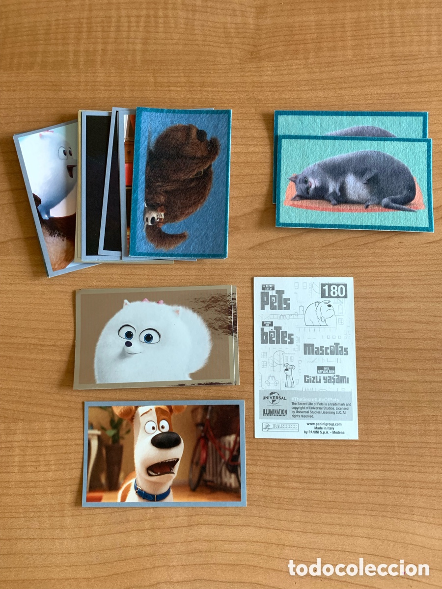 Coleccionismo cromos antiguos: Lote de cromos de Mascotas Panini 2016 - Foto 1