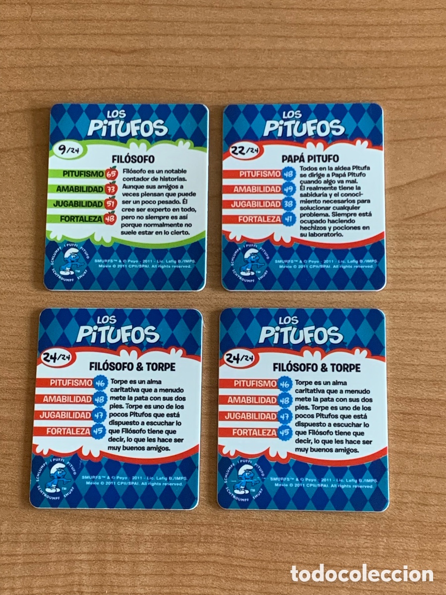 Coleccionismo cromos antiguos: Lote de cromos Los Pitufos 3D - Foto 2