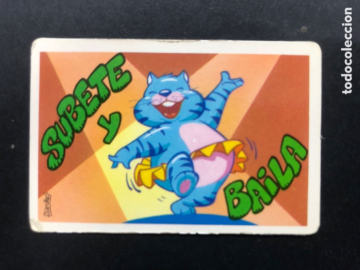 Colecionismo Cromos antigos: CROMO BOLLYCAO COLECCION PEGUI-TARJETA SUBETE Y BAILA