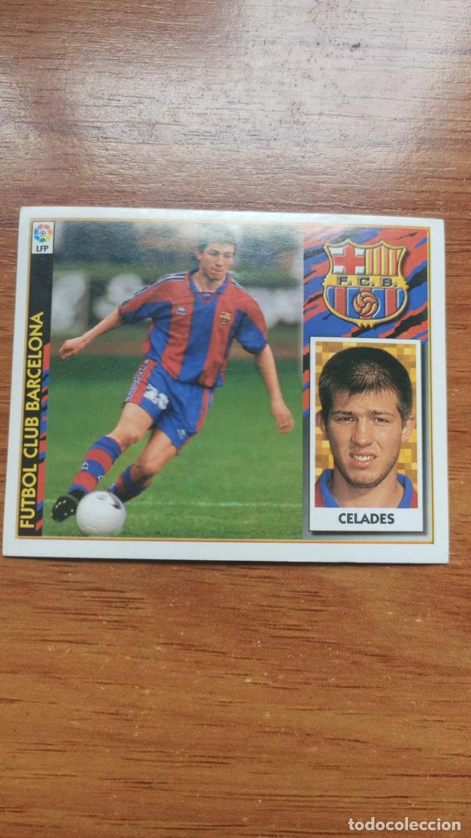 Sammeln alte Sammelbilder: Ediciones Este F.C BARCELONA CELADES Liga 1997-1998 L0406