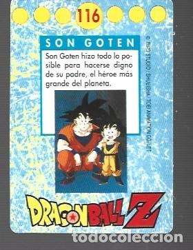 Coleccionismo cromos antiguos: CROMO DE DRAGON BALL Z N&ordm; 116 - Foto 2