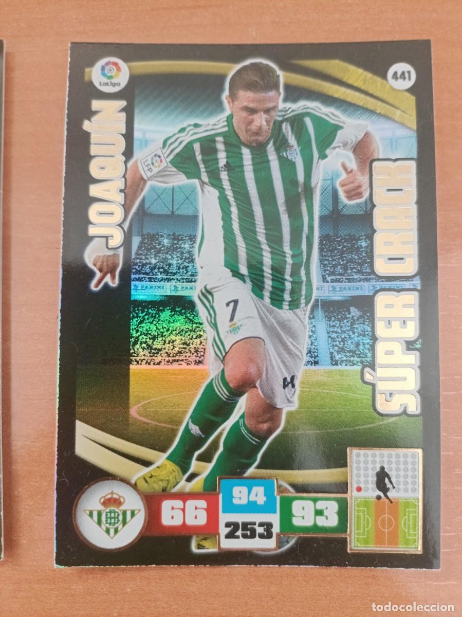 Coleccionismo Cromos antiguos: joaquin, adrenalyn 15 16 super crack