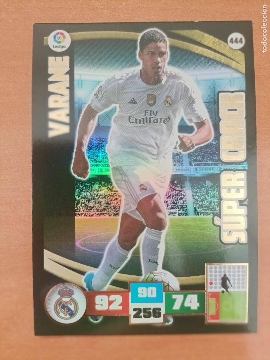 Coleccionismo Cromos antiguos: varane, adrenalyn 15 16 super crack