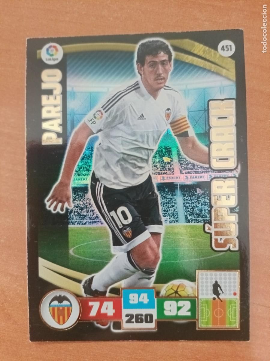 Coleccionismo cromos antiguos: parejo, adrenalyn 15 16 super crack - Foto 1
