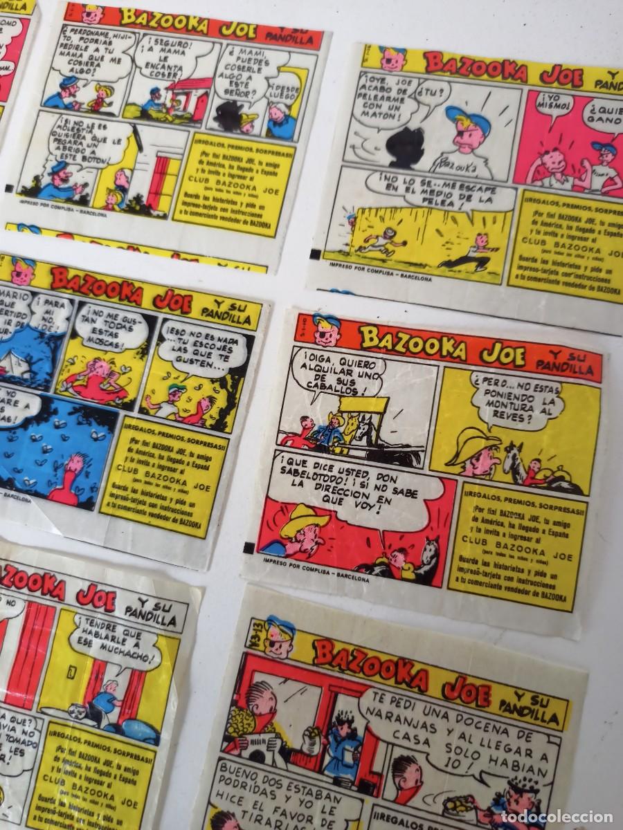 Coleccionismo cromos antiguos: Lote de 10 cromos, chicles bazoka - Foto 1