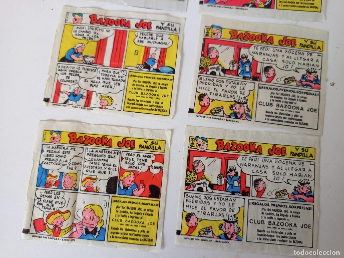 Coleccionismo cromos antiguos: Lote de 10 cromos, chicles bazoka - Foto 4