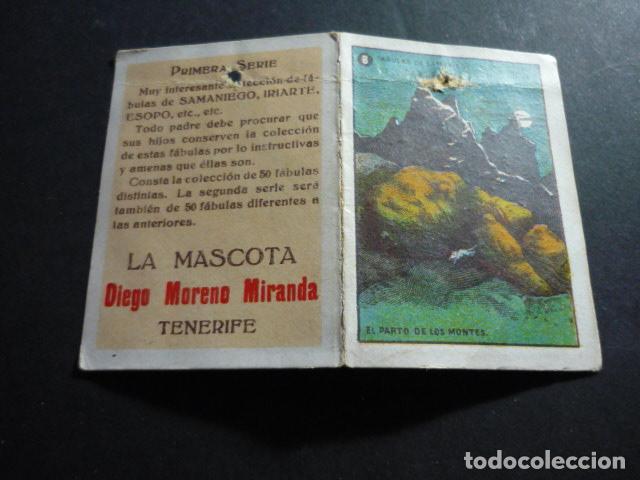 Sammeln alte Sammelbilder: CROMO COLECCION FABULAS DE SAMANIEGO LA MASCOTA TENERIFE