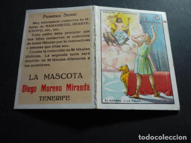 Coleccionismo Cromos antiguos: CROMO COLECCION FABULAS DE SAMANIEGO LA MASCOTA TENERIFE